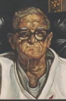 Painting, oil on canvas- Dr Solomon, detail.